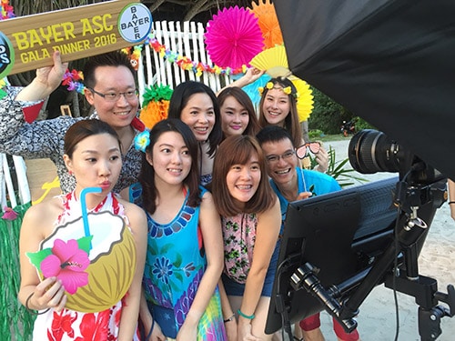 classic Penang Wedding Photobooth